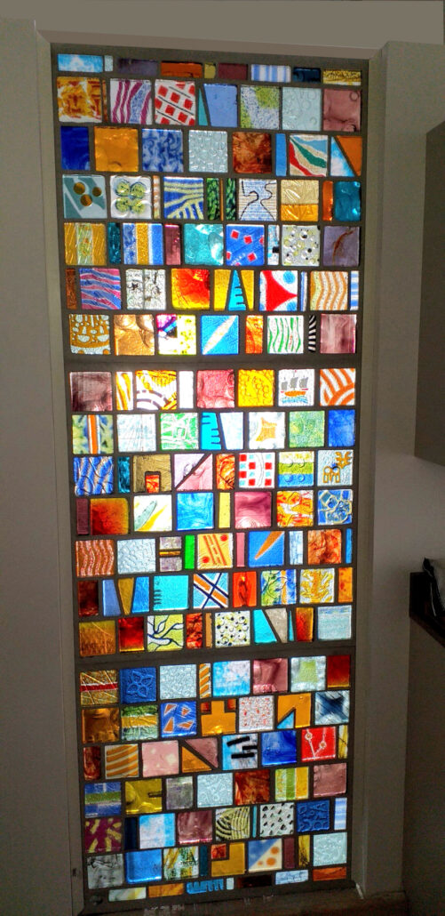 paroi en verre pour une cuisine