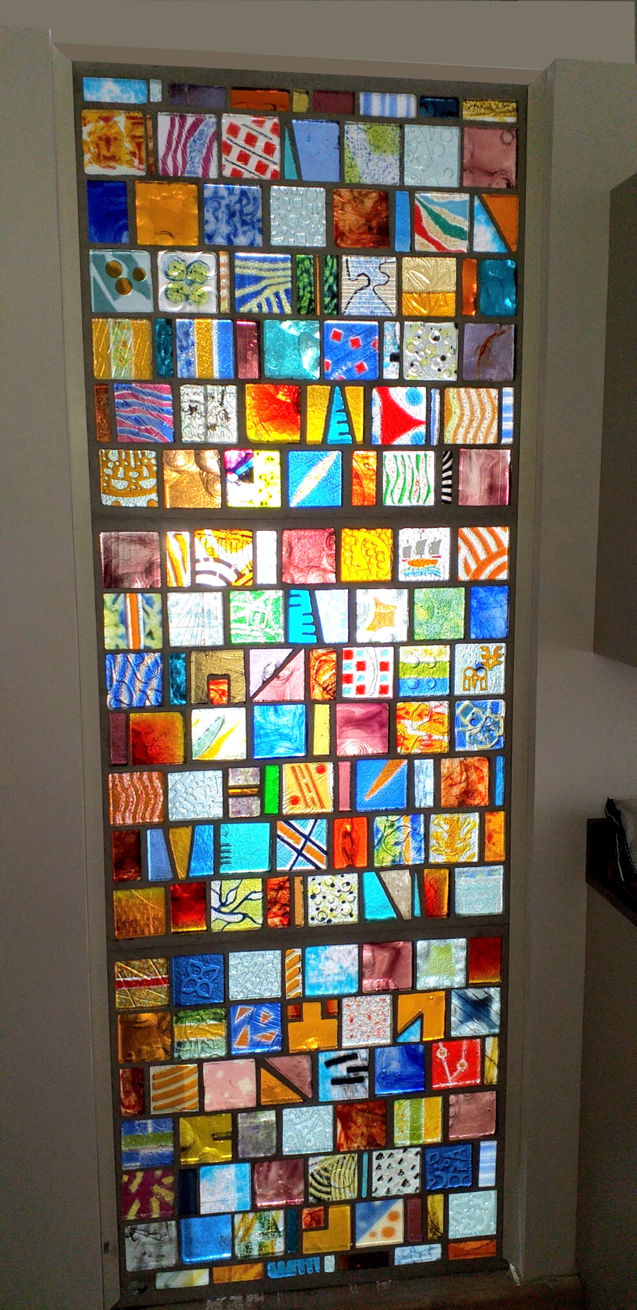 paroi en verre pour une cuisine