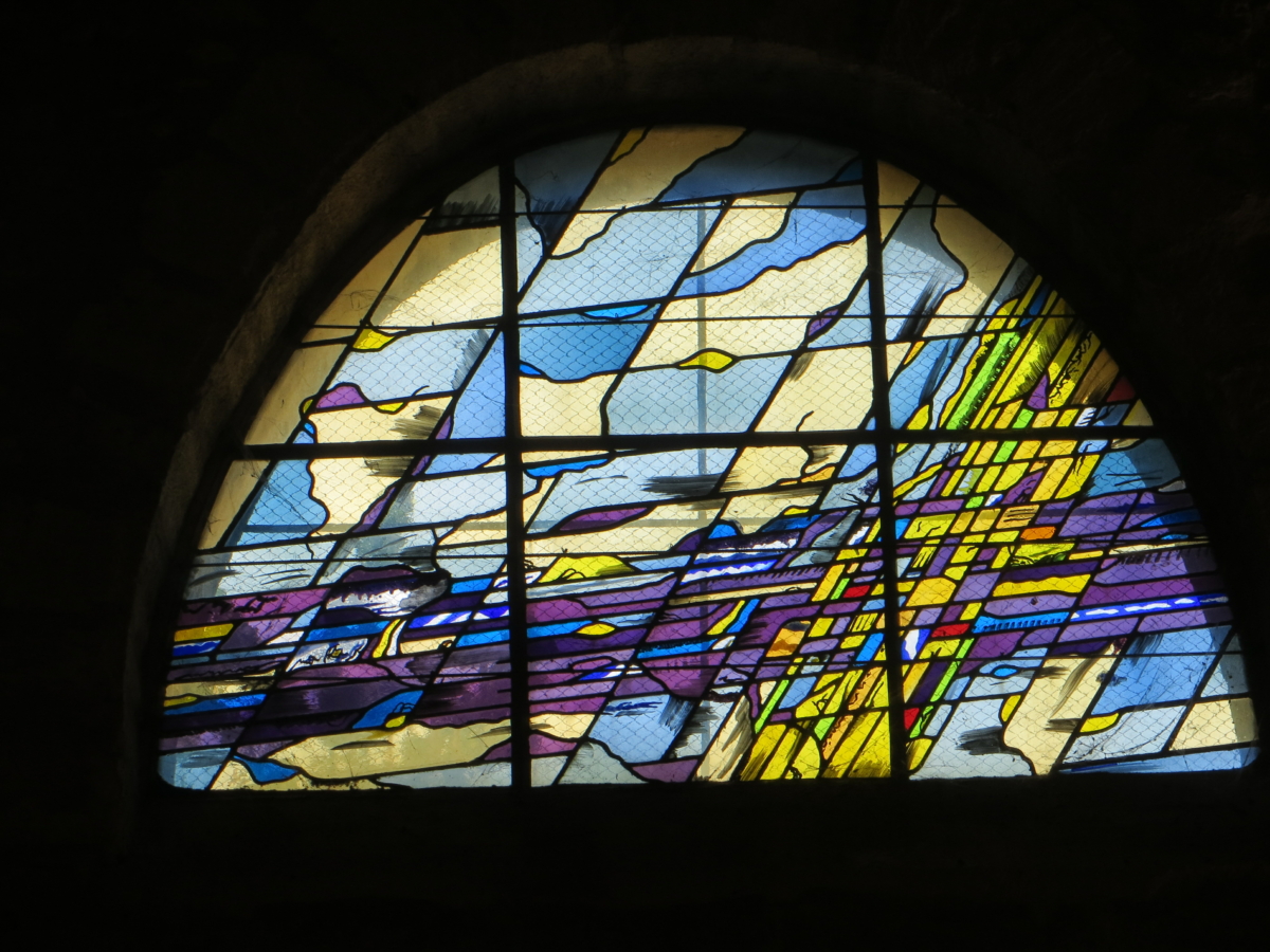 création vitrail d'église