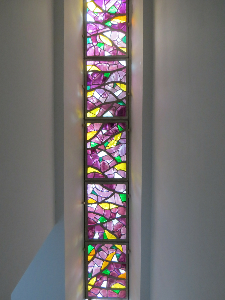vitrail en dalle de verre