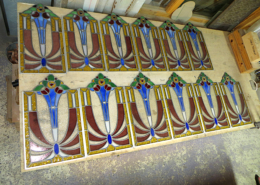 restauration de vitraux art déco