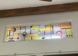 midcentury stained glass