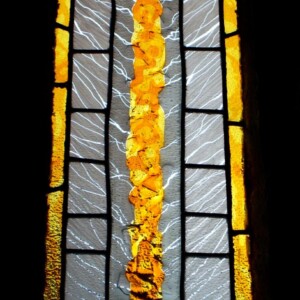 Vitrail chapelle en 
verres thermoformés