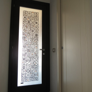 Porte de séparation
pour éclairer une cuisine
