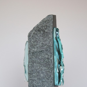 Verre et marbre -
sculpture de Carlo Roccella