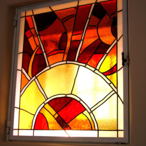 vitrail contemporain