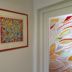 Dialogue du vitrail et du tableau