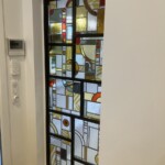 vitrail pour une porte de cuisine